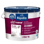 Peinture extrme murs et plafonds - blanc velours - ripolin - 10 l