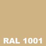 Peinture facade - pot 5 l - metaltop - 1001 - beige