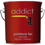 Peinture fer 2. 5 litres gris anthracite - addict