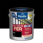 Peinture fer - ripolin - 395991 - noir - mat - 2 l Peinture fer - ripolin - 395991 - noir - mat - 2 l