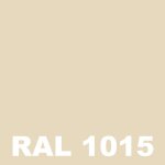 Peinture fer rouille - pot 1 l - metaltop - 1015 - ivoire - ton pierre