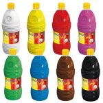 Peinture gouache - 8 bidons de 1l - giotto