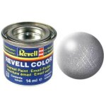 Peinture gris acier metal - revell - aqua - color - pour enfant de 8 ans et plus