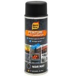 Peinture haute temprature - pyro feu - noir mat - 400 ml - finition mat - utilisation intrieure
