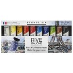 Peinture  lhuile - fine - sennelier - rive gauche - 10 tubes de 21ml