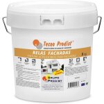 Peinture impermabilisante relas facades de tecno prodist - grande couverture et blancheur 5 kg - blanc ...