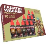 Peinture lavis - the army painter - warpaints fanatic - 10 x 18 ml - pigment extra - lourd - mixte