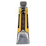 Peinture � lhuile - jaune cadmium moyen - 271 - extra - fine - rembrandt - tube 40ml