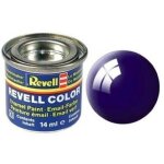 Peinture pour maquette - revell - bleu nuit brillant - 14 ml - glyc�ro - non toxique