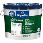 Peinture mur et plafond monocouche satin blanc 10l ripolin