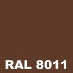 Peinture murale interieur - pot 5 l - metaltop - 8011 - brun noisette