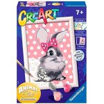 Peinture par num�ros pour enfants - ravensburger - cuddly bunny - activit� relaxante pour les 7 ans et ...