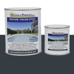 Peinture piscine �poxy kit de 25 kg gris anthracite ral 7016