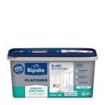 Peinture plafond - ripolin - xpro3 - blanc mat - 25 l - rendement 25 m�
