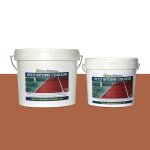 Peinture r�sine pour bitume enrob� pot de 1 kg tuile ral 050 50 40