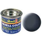 Peinture - revell - aqua - color - gris anthracite mat - pour enfant  partir de 8 ans