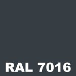 Peinture sol garage - pot 5 l - metaltop - 7016 - gris anthracite