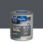Peinture pour sol intrieur & extrieur - satin - 05l - gris bton ral 7015 - ripolin