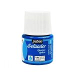 Peinture textile - pbo - setacolor opaque - bleu cobalt n11 - 45ml - mixte