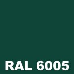 Peinture volets bois - pot 5 l - metaltop - 6005 - vert mousse