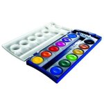 Pelikan 720250 - palette gouache - 12 couleurs