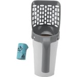 Pelle litiere chat lapin avec support ramasse crotte reservoir fine ferm� grande taille ouverture dessus ...