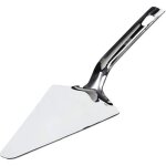 Pelle a tarte inox - inox de qualite superieure - dimensions 25 cm - passe au lave - vaisselle