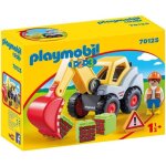 Pelleteuse playmobil 1. 2. 3 - modle: pelleteuse - couleur: jaune - pour enfant de 18 mois et plus