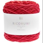 Pelote de laine - rico design - spin spin - 50 g - 115 m - couleur rouge