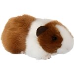 Peluche 18 cm - cochon d inde brun - living nature