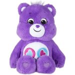 Peluche bisounours - pioupiou et merveilles - tougentille - 30cm de haut - violet - enfant
