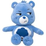 Peluche bisounours touronchon bleu avec nuage 44 cm - set doudou et 1 carte tigre - enfant - ours
