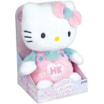 Peluche bouillote - hello kitty - jemini - douce - 21 cm