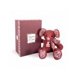 Peluche copain calin - histoire dours - souris terracotta 25 cm - pour enfant - int�rieur