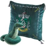 Peluche et coussin de la maison de serpentard - harry potter - vert - no name Peluche et coussin de la maison de serpentard - harry potter - vert - no name