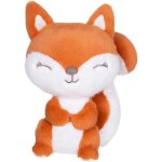Peluche ecureuil - gipsy toys - 15 cm marron roux