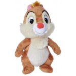 Peluche ecureuil tac 29 cm - set doudou enfant collection tic et tac + 1 carte offerte - pour disney