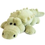 Peluche géante crocodile crocodoux la savane - histoire dours - 80cm - vert - enfant - mixte Peluche géante crocodile crocodoux la savane - histoire dours - 80cm - vert - enfant - mixte