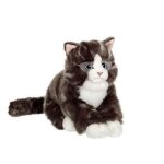 Peluche - gipsy toys - chat mimiz - 28cm - gris