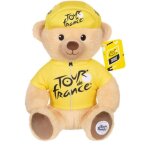 Peluche - gipsy toys - tour de france - ours maillot jaune 24 cm