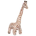 Peluche enfant girafe xl 100cm naturel
