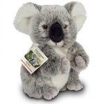 Peluche - hermann teddy - koala - 21 cm - noir - mixte