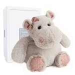 Peluche - histoire dours - hippo girl - 25 cm - fille - beige et marron
