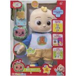 Peluche interactive cocomelon jj boo boo avec pansements (version anglais)