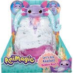 Peluche interactive - goliath - animagic axolotl aquarium