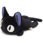 Peluche jiji fluffy beanbag - studio ghibli - kiki la petite sorci�re - noir - 10x8x15cm