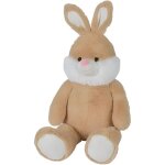 Grande peluche lapin beige freddy 120cm - peluche geante enfant 1m20 - doudou