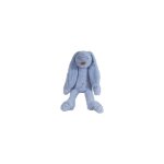 Peluche lapin bleu ocean musical - happy horse - adapt�e aux b�b�s d�s la naissance - 34 cm