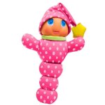 Peluche lumineuse pour bb - molto - gusy luz rose - 28 cm - fonctionne avec piles