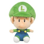 Peluche - super mario - baby luigi - 16 cm - mixte - 3 ans et plus Peluche - super mario - baby luigi - 16 cm - mixte - 3 ans et plus